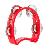 PANDERO 4"" PLASTICO ROJO TW-4-RD RMX