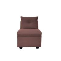 Butaca Mateo Chenille Cafe Pata Plastica 1C