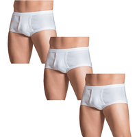 CALZONCILLO DE ALGODÓN  PACK 3 BLANCO