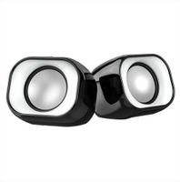 Parlantes Para PC DHE 2111 Multimedia HP Conexión 3,5 Mm – DHS-2111