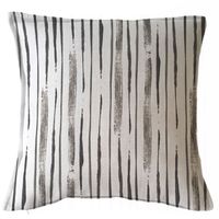 FUNDA COJÍN MARISA ABSTRACTO LINEAL GRIS 45X45