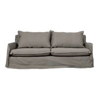 Sofá Rehue Chenille Gris Piedra 3C