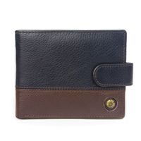 Billetera de hombre Capri 985 Azul/Marrón Gino Rodinis