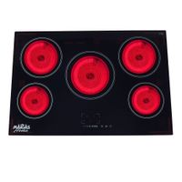 Encimera Vitrocerámica 5 quemadores CEV05