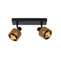 Barra Direccional Rafa Negro 2xE14