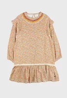 Vestido kids niña estampado outside 310