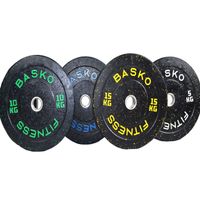 Bumper Plate Discos Olimpicos Pack 100 kg