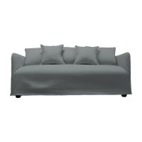 Sofá Dua Chenille Grafito 3C