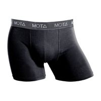 BOXER MEDIO ALGODON MOTA NEGRO
