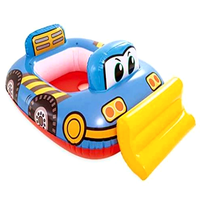 Flotador Inflable Bebe Camión Constr Capac 15 Kg