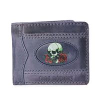 Billetera  Coco 992.2 Calavera Azul Gino Rodinis