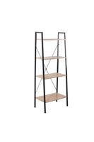 Estante Cruz 4 Niveles Industrial Café