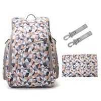 Mochila para pañales 360 apertura completa naranja