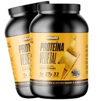 PACK PROTEINAS GOHARD 2KG TOTAL PLATANO