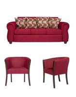 Living 3-1-1 Tela Monaco Rojo