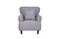 Poltrona York 75x55x92 cm Gris oscuro