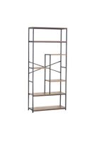 Estante Multinivel Alto Industrial Café