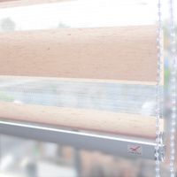 Cortina Roller Duo Lino Beige Sand 160x240cm