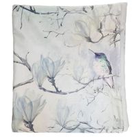 PIECERA VELVET MAGNOLIO PICAFLOR 220 X 90