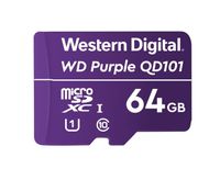MicroSD WD Purpura 64gb SURVEILLANCE Class 10