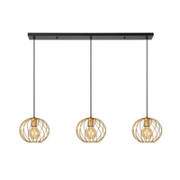 LAMPARA COLGANTE DANZA 3XE27