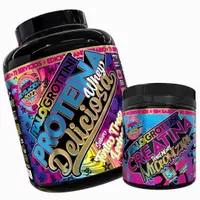 PROTEINA WHEY DELICIOSA 5 LB TORTA TRES LECHES + CREATINA 400GR SIN SABOR