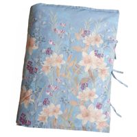 PIECERA GAMUZA JARDÍN DE NARCISOS  220X70