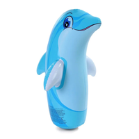 Delfín Porfiado Inflable Bop Bags