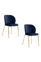 Pack 2 Sillas de Comedor Cartagena Azul