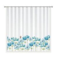 CORTINA DE BAÑO ALGODÓN ANEMONE