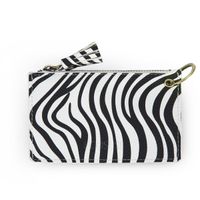 Ecosusi Llavero De Pulsera Para Mujer Con Borla Y Lazo- Zebra