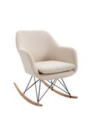 Silla Mecedora Sitial Napoles Beige