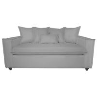 Sofá 3 cuerpos amadeo gris