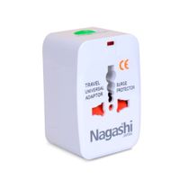 ADAPTADOR ENCHUFE VIAJERO (UNIVERSAL) NAGASHI