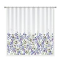 CORTINA BAÑO ALGODÓN JARDÍN IRIS