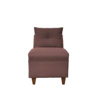 Butaca Mateo Chenille Cafe Pata Madera 1C