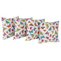 Set  4 cojines Lona Española Mimi 50x50 cm Gris