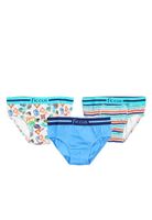 Pack triple briefs kids niño ficcus 641