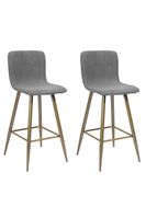 Pack 2 Pisos de Bar Citrino Gris