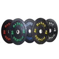 Bumper Plate Discos Olimpicos Pack 150 kg