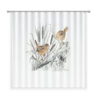 CORTINA BAÑO ALGODÓN ENCANTO CHERCANES