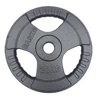 Discos olimpicos acero par 20 kg