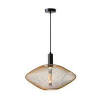 Lámpara Colgante Mesh Dorado 1xE27