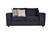 Sofa Kenia 2c Felpa Negro
