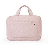 Bagsmart - Neceser kit de viaje con gancho - Rosado claro