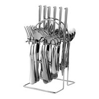 Juego De Cubiertos 24 Piezas Acero Inoxidable