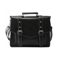 Ecosusi Maletín & mochila CLASSIC para laptop 15.6""- negro