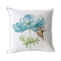 FUNDA COJÍN ALGODÓN ANÉMONE PICAFLOR 45X45