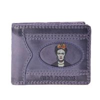 Billetera  Coco 991.1 Frida Khalo Azul Gino Rodinis