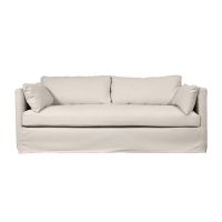 Sofá Quepe Chenille Hueso 3C